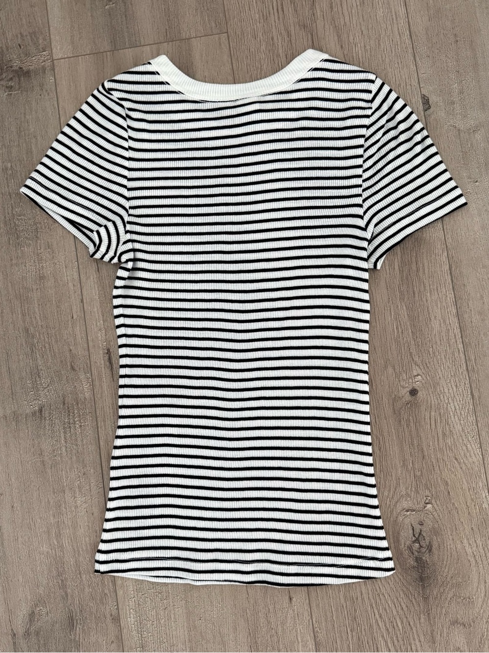 H&M Ribbed Striped Top XS - Picture 2 of 4